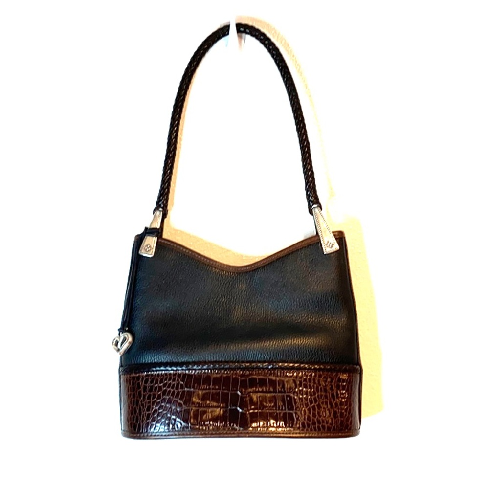 Vintage 2-Tone Classic Brighton Gina Shoulder Bag Hobo